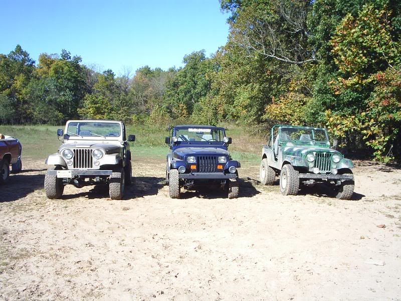 jeeps at the farm