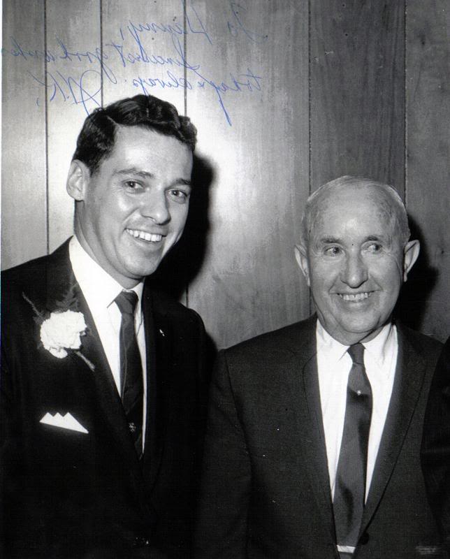 John V. Kenny and me in Jersey City.