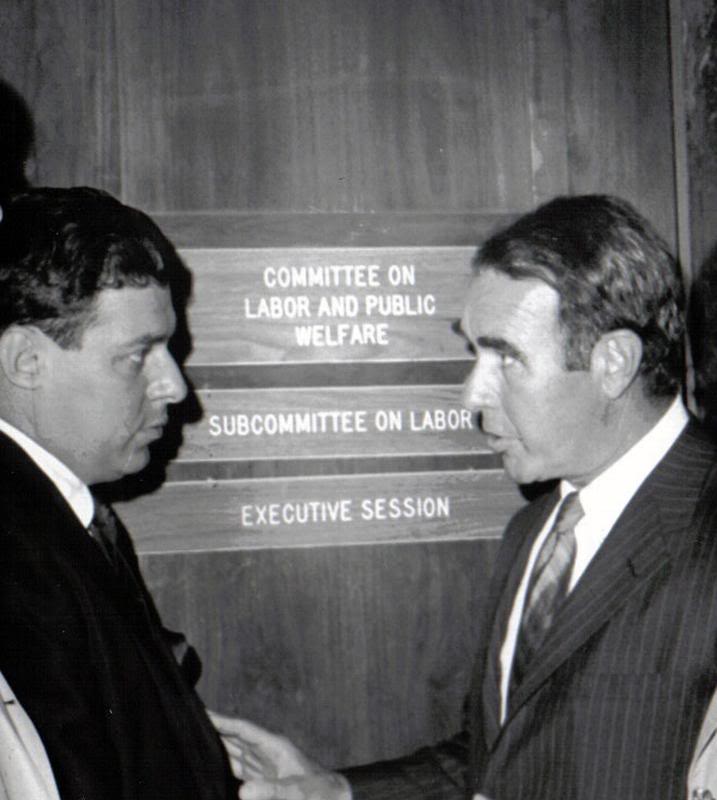 Senator Harrison Williams Chairman of the Senate Comitt...