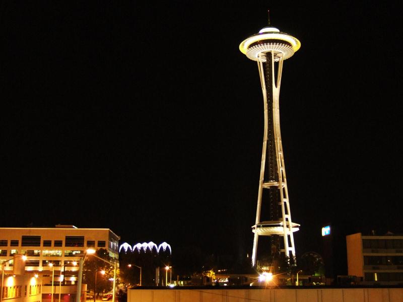 Seattle landmark: Space needle.