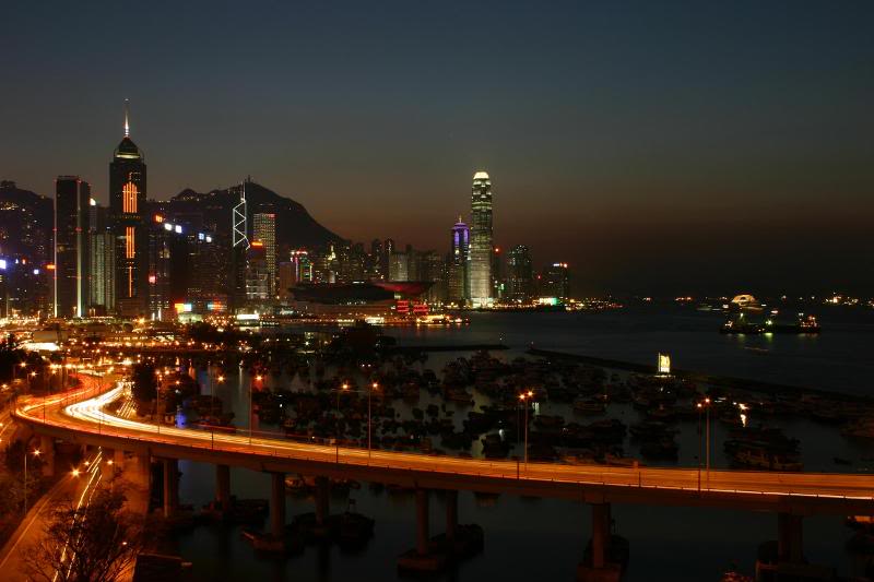 Hong Kong sunset