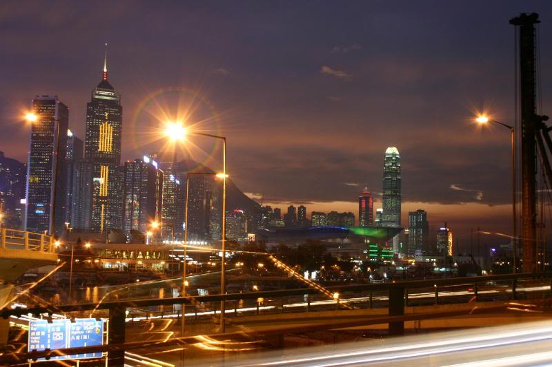 Sunset in Hong Kong 3