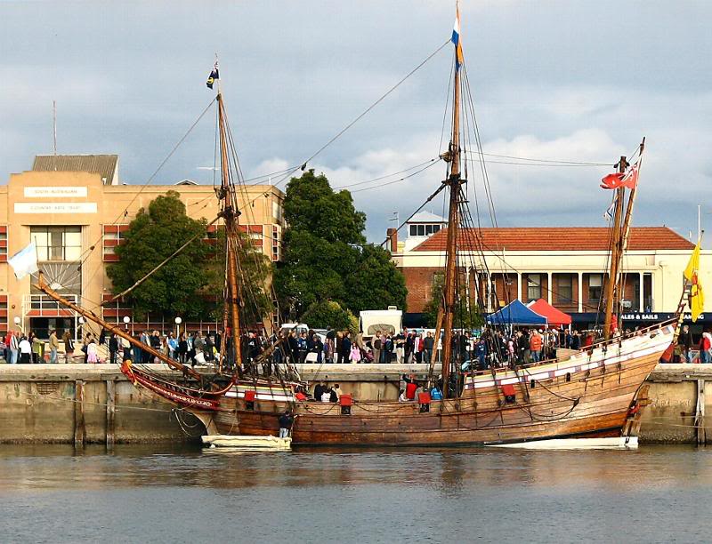 IMG_5430a Duyfken moored at Port Aelaide, South Austra...