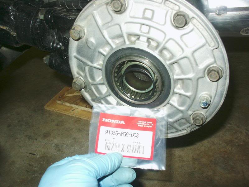 Final Drive W/O-ring