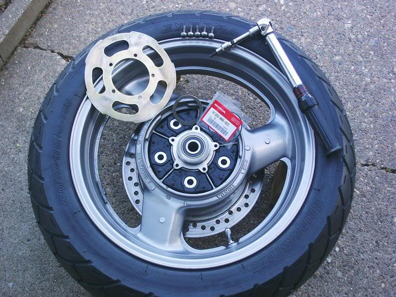 Rear Wheel Reassembly