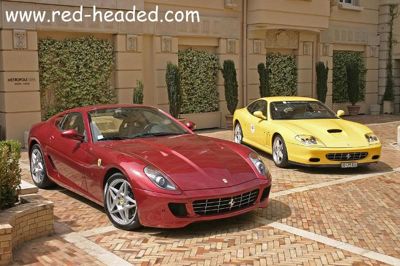 Ferrari 599 GTB Fiorano and its predecessor