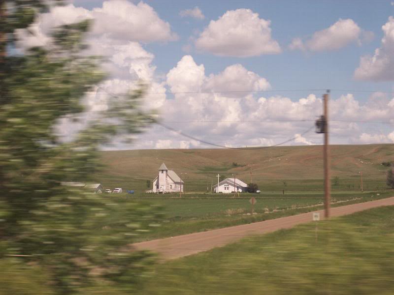 Old Church somewhere in North Dakota