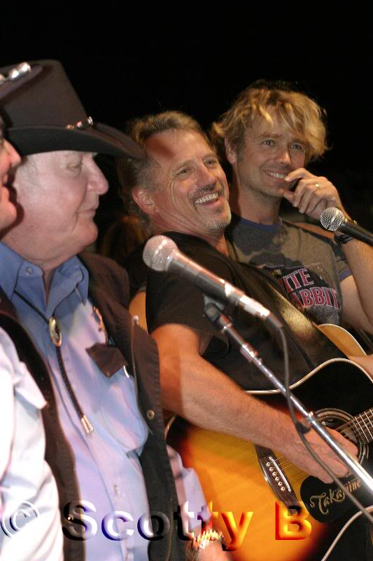 Performing on the Grand Ole Opry stage...