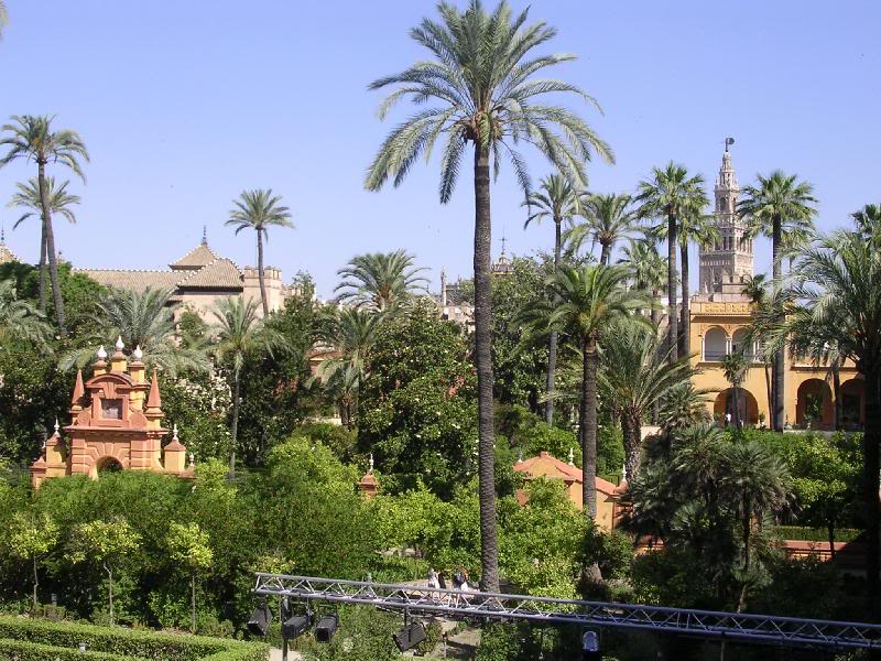 The gardens of la Alcazar