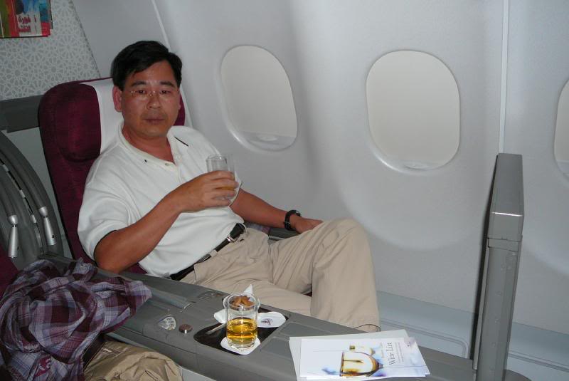 Business Class - Qatar airways