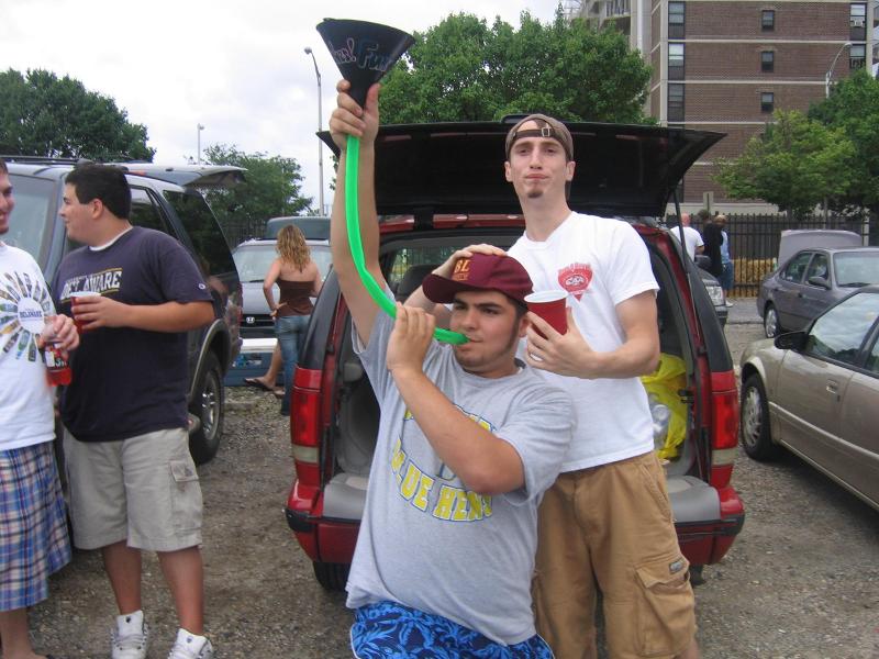 some random kids who borrowed our funnel