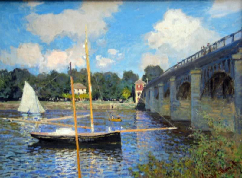 Claude Monet's Argenteuil Bridge