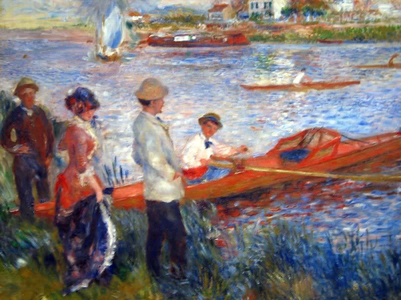 Pierre-Auguste Renoir's Oarsmen at Chatou