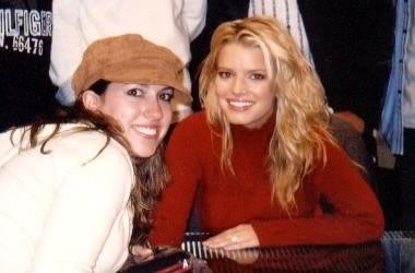 Me with the lovely Ms. Jessica Simpson