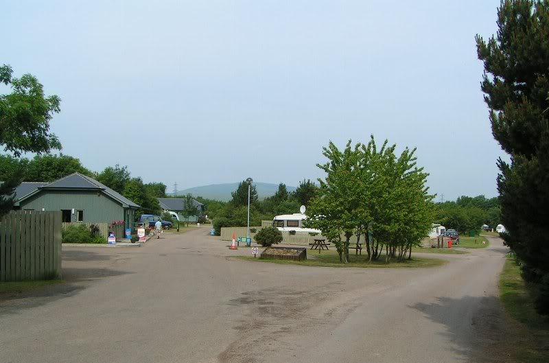 The River Breamish Caravan Club site.