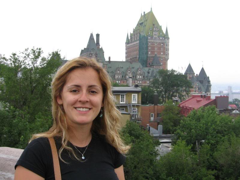 Quebec kalesi (la Citadelle) surlarindan Quebec