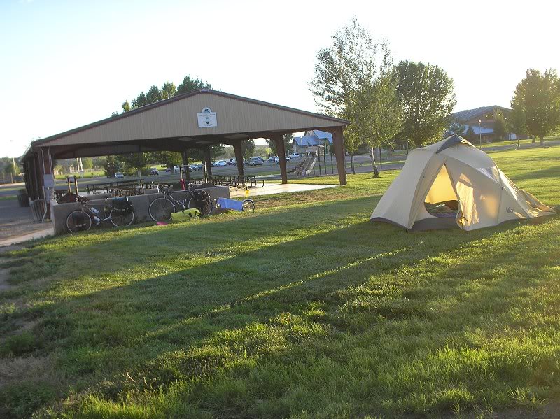 Camp spot in Delta, CO.