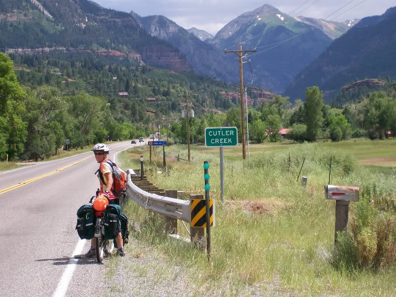 Heading towards Ouray, CO