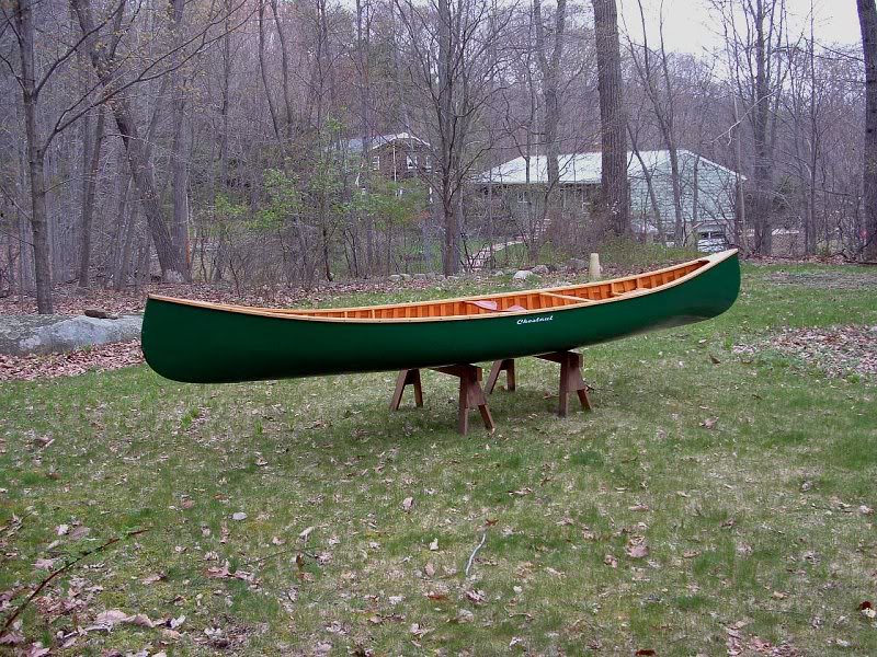 Muskoka Chestnut 16' Wood/Canvas Prospector