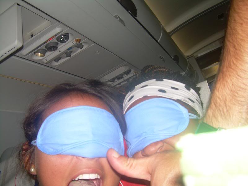 air france has weird men who stick hands in photos