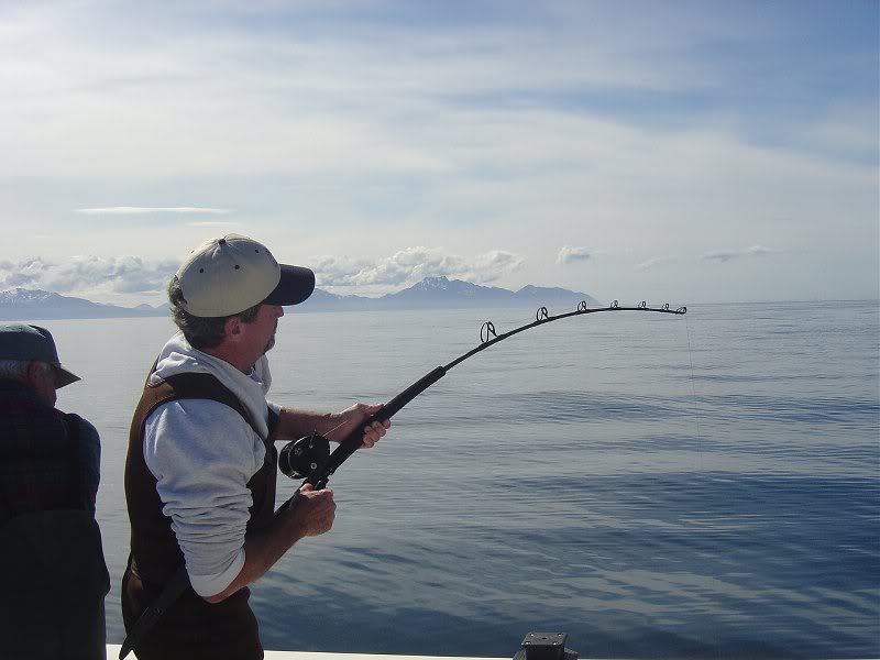 Earl in Heaven, fishing for Halibut in Alaska - 6/06