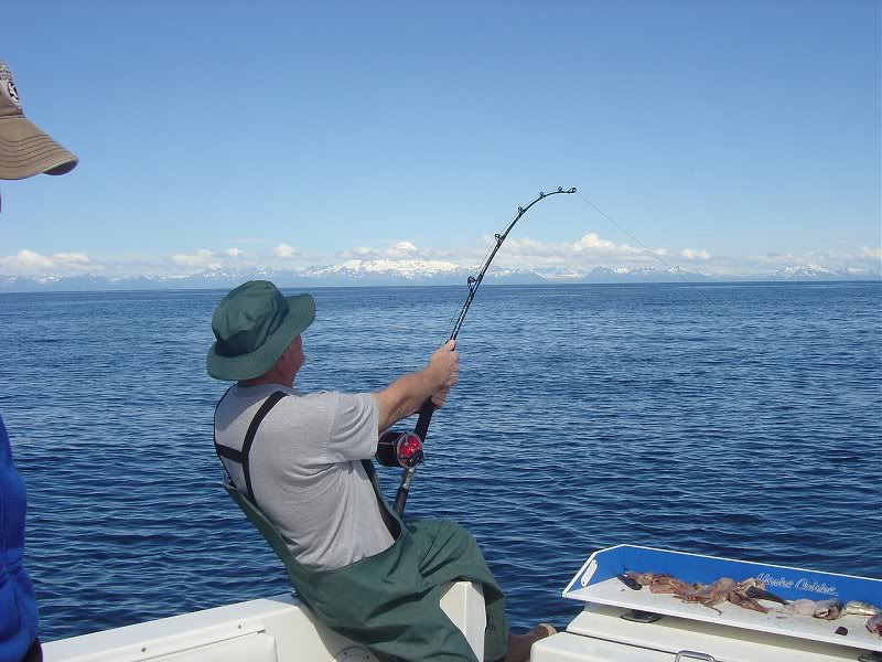 Sledge hangs a big one in Kachemak Bay 6/ 06