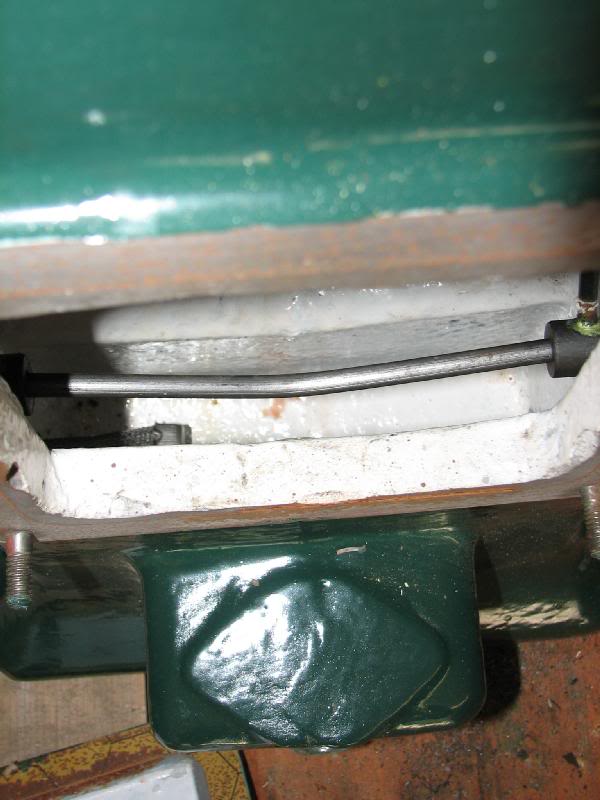 Looking straight down--