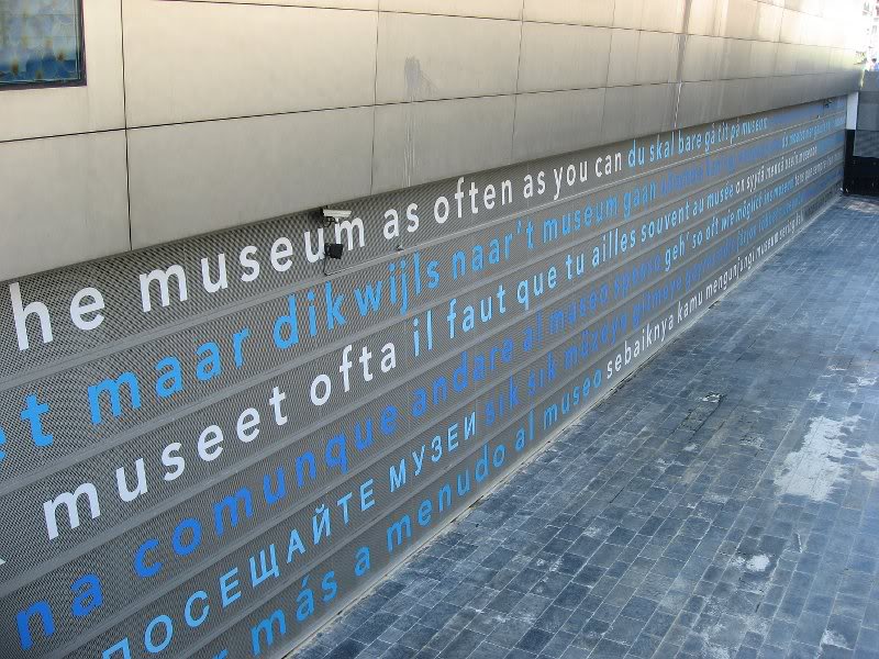 Go to the museum as often as you can. -- Van Gogh