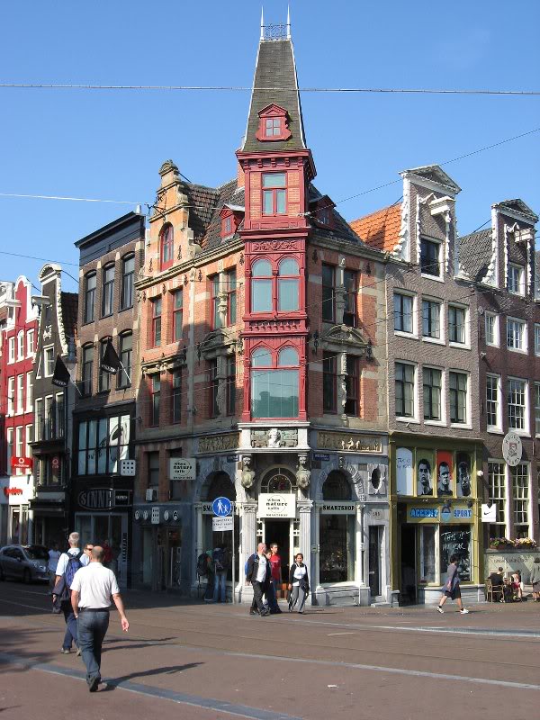 random building in Amsterdam