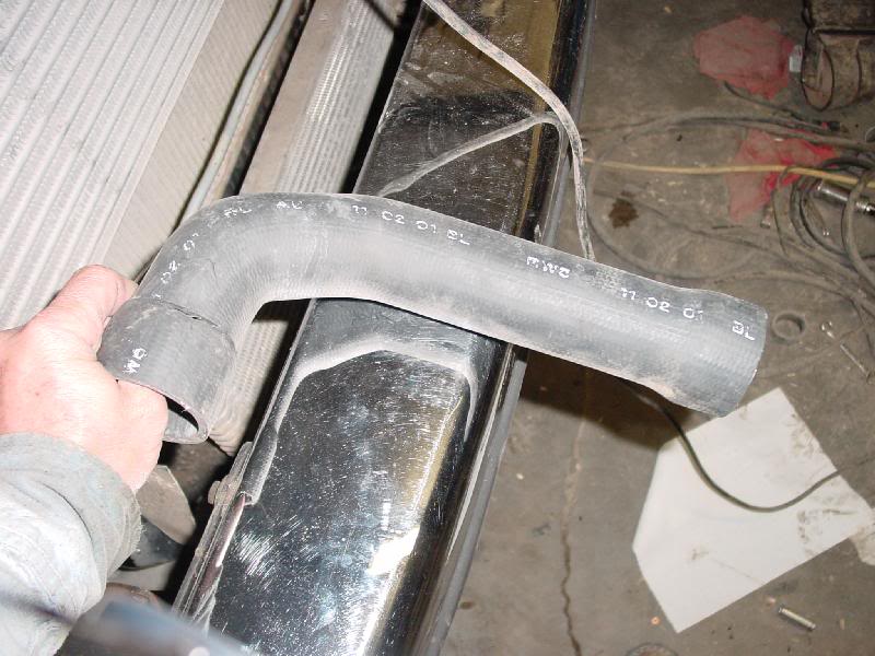 IHC hose before cutting