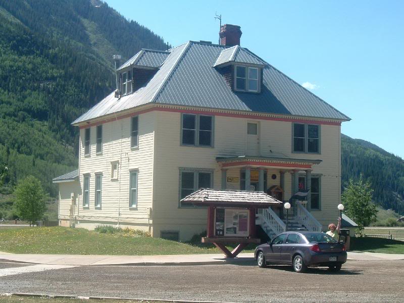 Patty Waving From Silverton Visitor Center