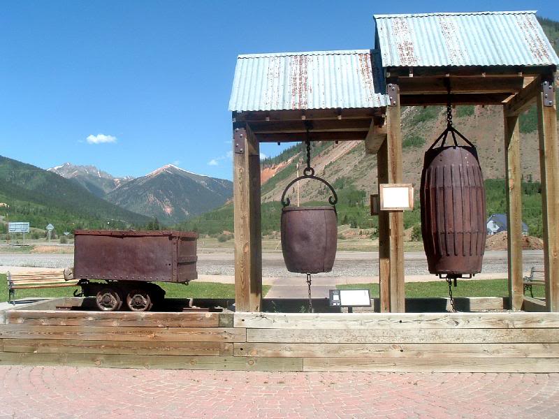 Silverton Visitor Center - Mining Equipment Display