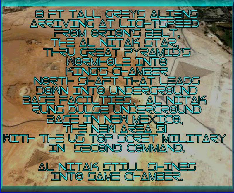 Giza Pyrmids Align Orion's Belt