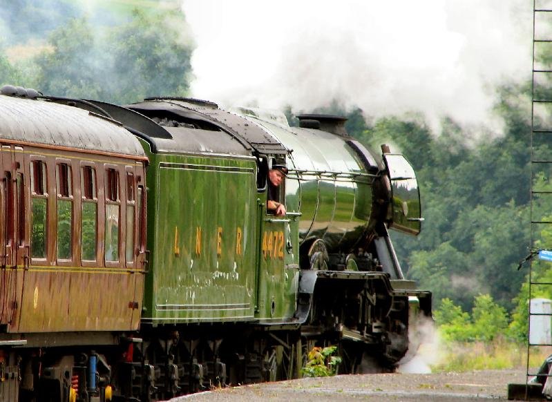 Leaving Scarborough station