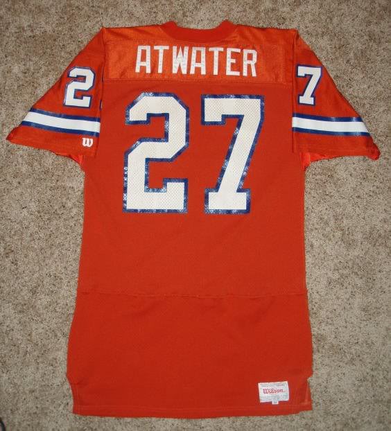 1992 Steve Atwater Broncos Jersey Back