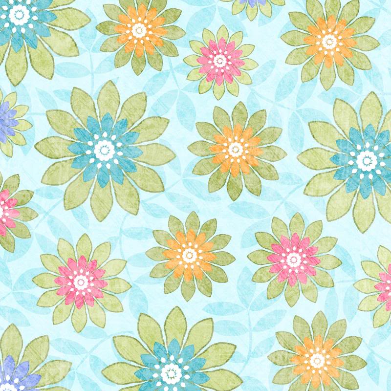 ALangpap_2Peas_ July Freebie_Multi Floral Paper