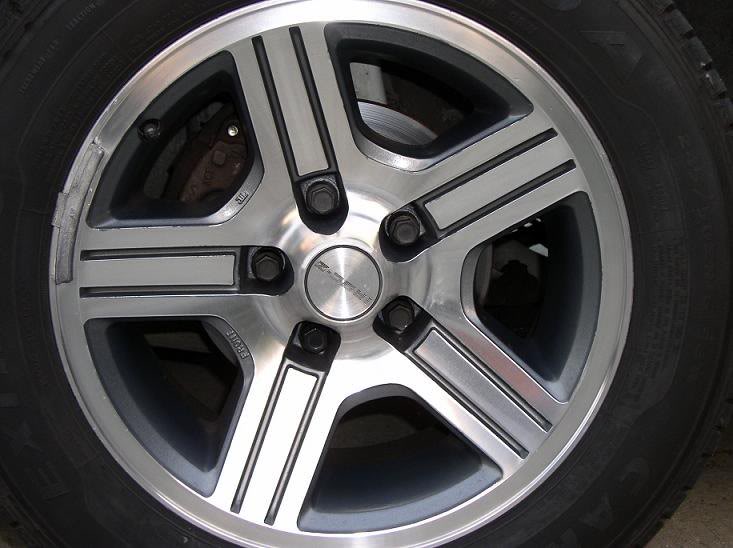 hand refinished rims