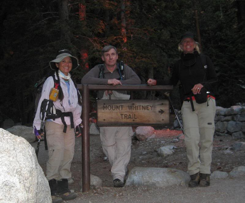 Snow Nymph, Mtflyer, and Trailtrekker head out 2 hours ...