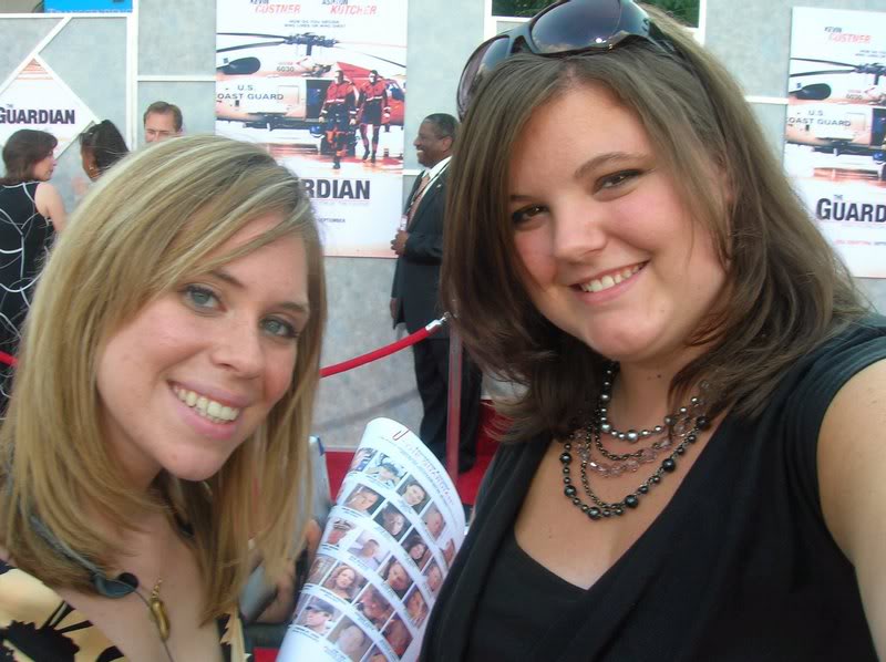 Aly and Jess on the red carpet