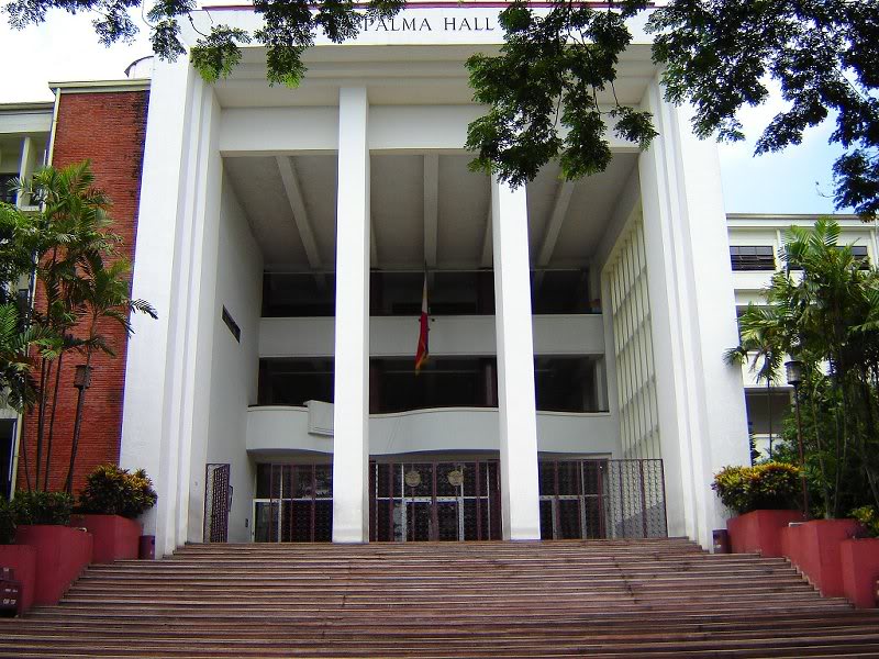 Palma Hall Steps, College of Arts and Letters