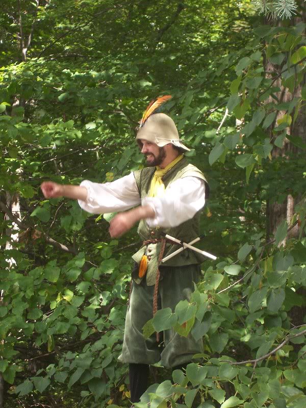 Announcement in the Woods