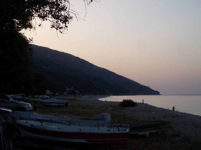 Sunset in Agios Giannis