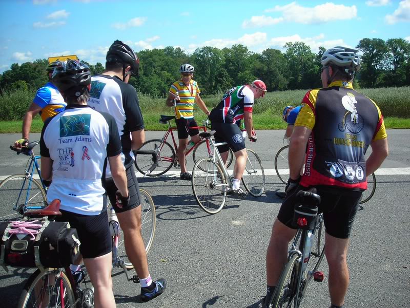 The bullets waiting for the rest of the crowd to show u...