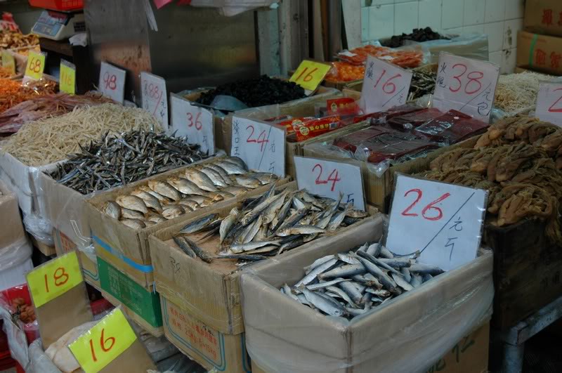 Hong Kong - Western District - dried seafood