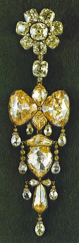 French Crown Jewels the Empress Eugenie Brooch with the...