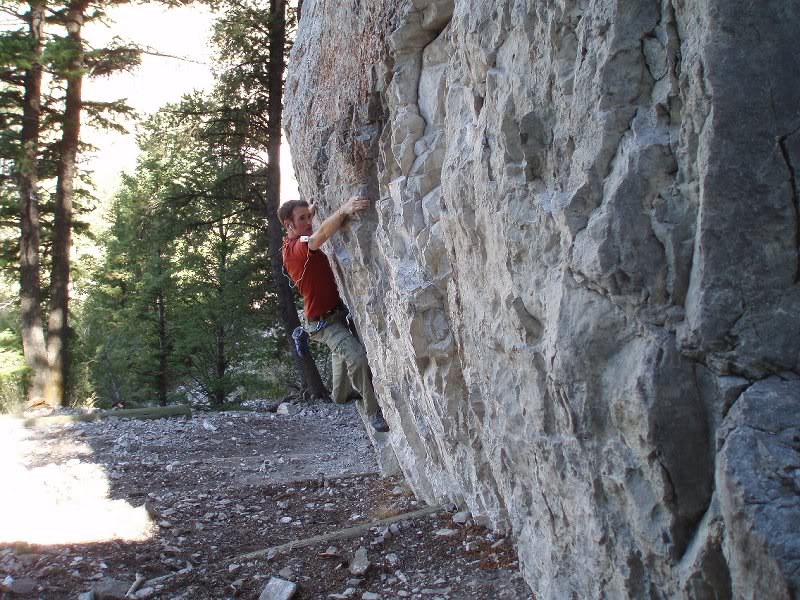 Bouldering at black tail butte