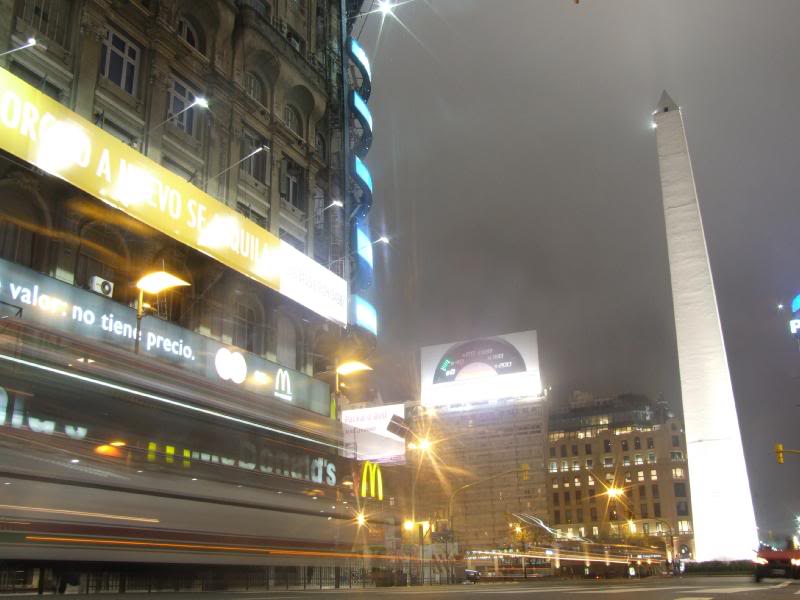 DSCF0039 Buenos Aires - Obelisk at the Avenida 9 de Jul...