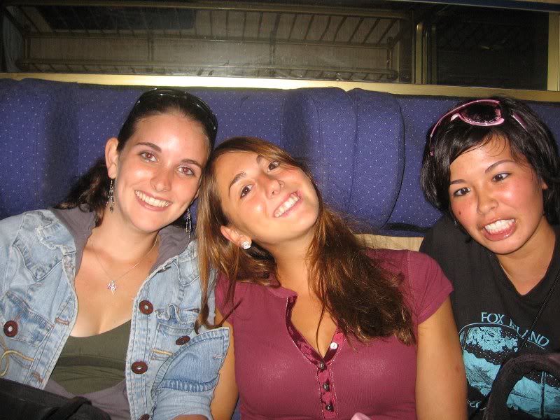 12 hours on a train....ugh