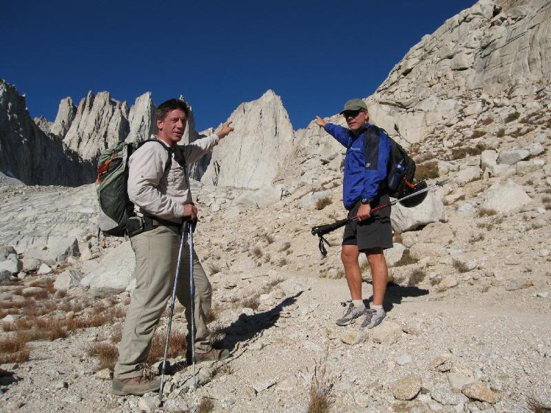 2006 (Sep 24) Mt Whitney via the Mountaineer's Route, back on the main trail