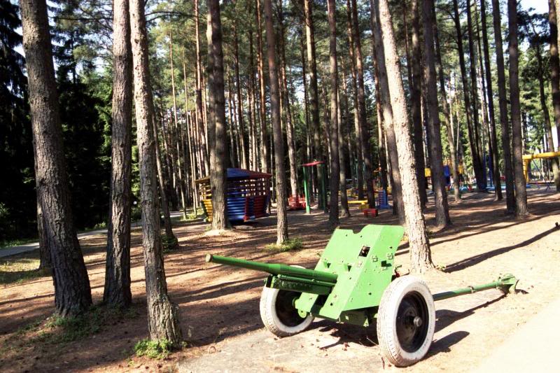 Interesting juxtapositions of playgrounds and, um, othe...